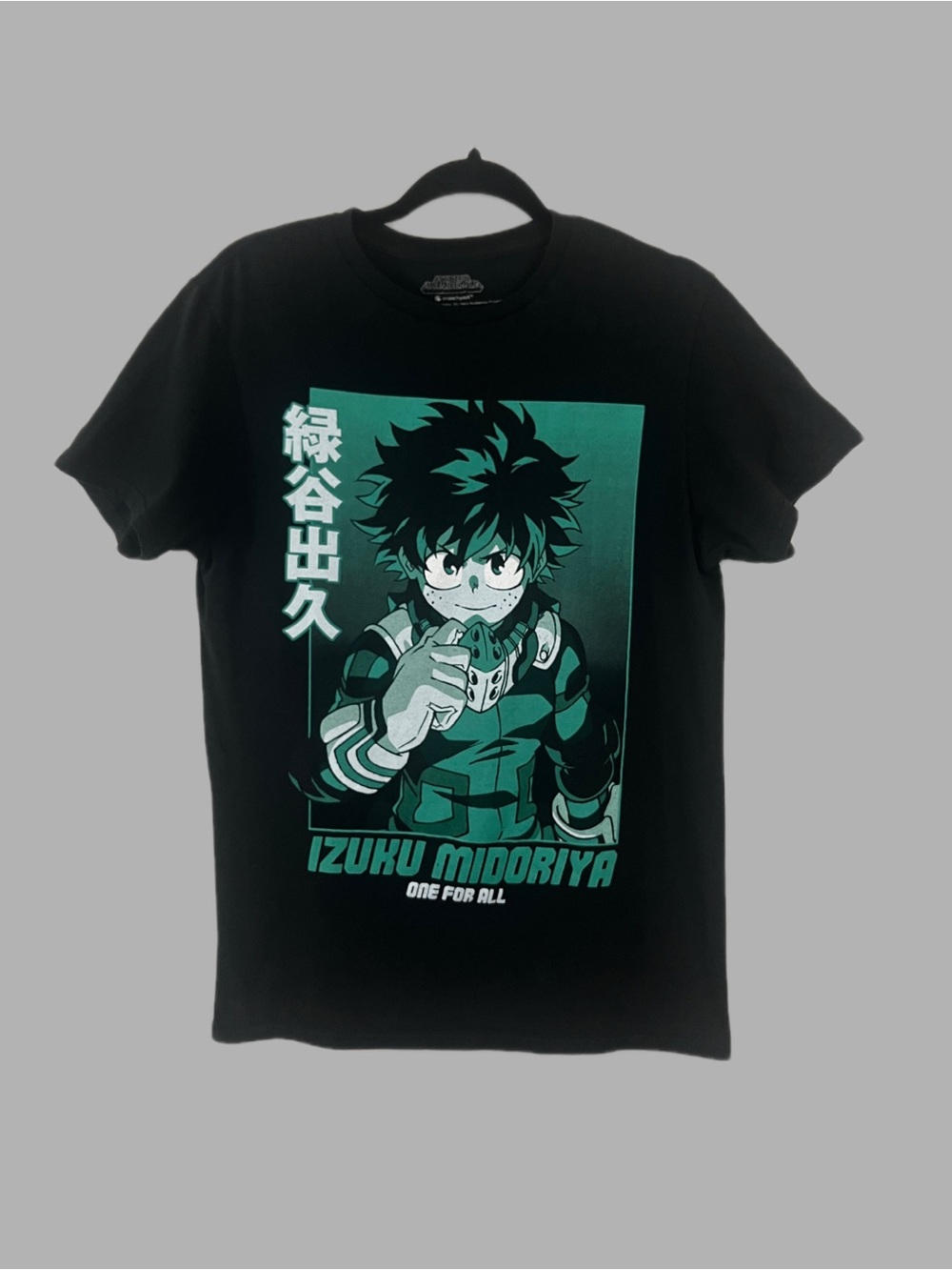 My Hero Academia Izuku Midoriya Men’s Short Sleeve Shirt M